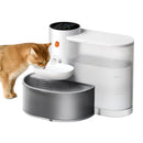 Automatic Cat Water Fountain with Self Refilling and Pouring Pet Water Dispenser Bowl