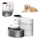 Automatic Cat Water Fountain with Self Refilling and Pouring Pet Water Dispenser Bowl