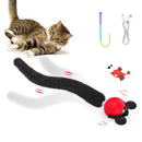 Interactive Moving Ball Cat Toys with Fluffy Tail,Smart Interactive Cat Rolling Ball