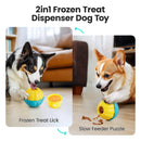 Frozen Treat Dog Toys Enrichment Ball Puppy Chew Toy