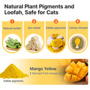 Potaroma Loofah Cat Chew Toys with Catnip and Silvervine, 3PCS Interactive Kitten Loofa Dental Toys