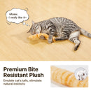 Lifelike Tail Simulation Cat Catnip Toys, Pack of 3