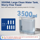 Automatic Cat Water Fountain with Self Refilling and Pouring Pet Water Dispenser Bowl