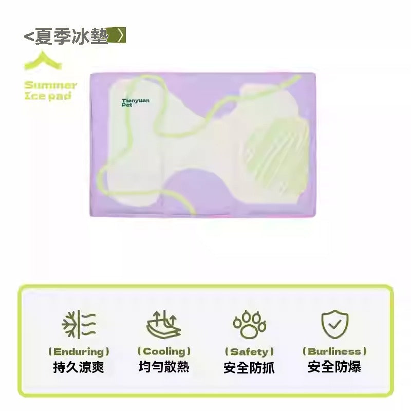 【Commapet】狗涼席夏天降溫冰窩貓咪墊子睡覺寵物用品