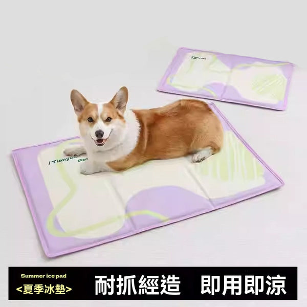 【Commapet】狗涼席夏天降溫冰窩貓咪墊子睡覺寵物用品