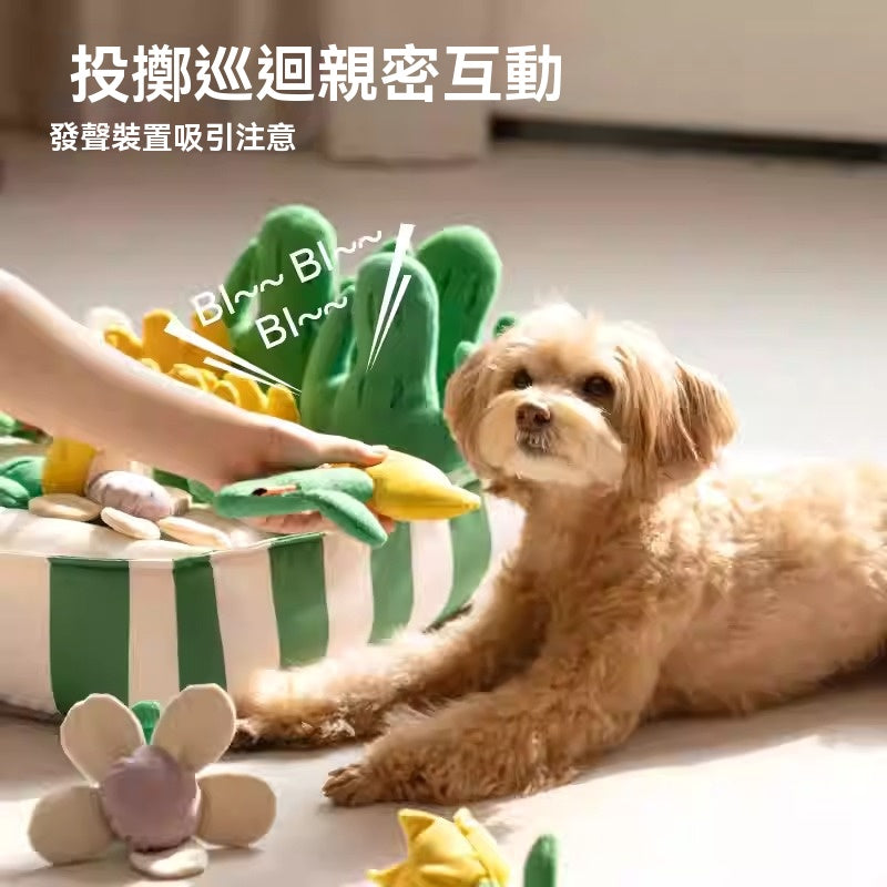 Commapet- 寵物嗅聞發聲玩具｜狗狗貓咪解悶藏食益智好夥伴