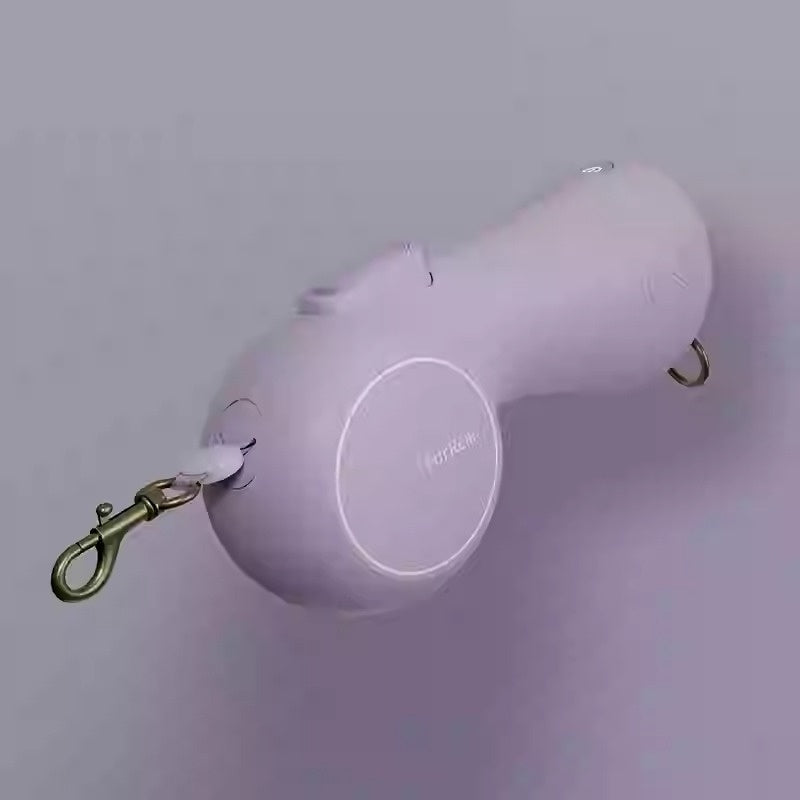 【Commapet】伸縮牽引繩可暖手中小型犬專用暖手寶牽引繩德國工藝