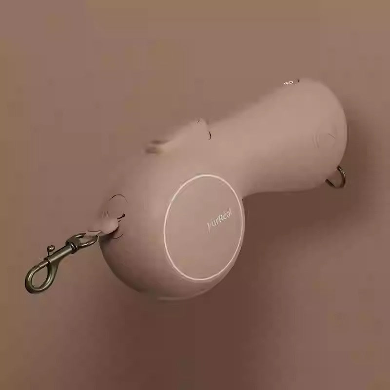 【Commapet】伸縮牽引繩可暖手中小型犬專用暖手寶牽引繩德國工藝