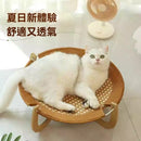 【Commapet】藤編貓窩可拆洗四季通用