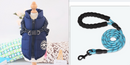 Waterproof Winter Dog Coat With Harness & Lead